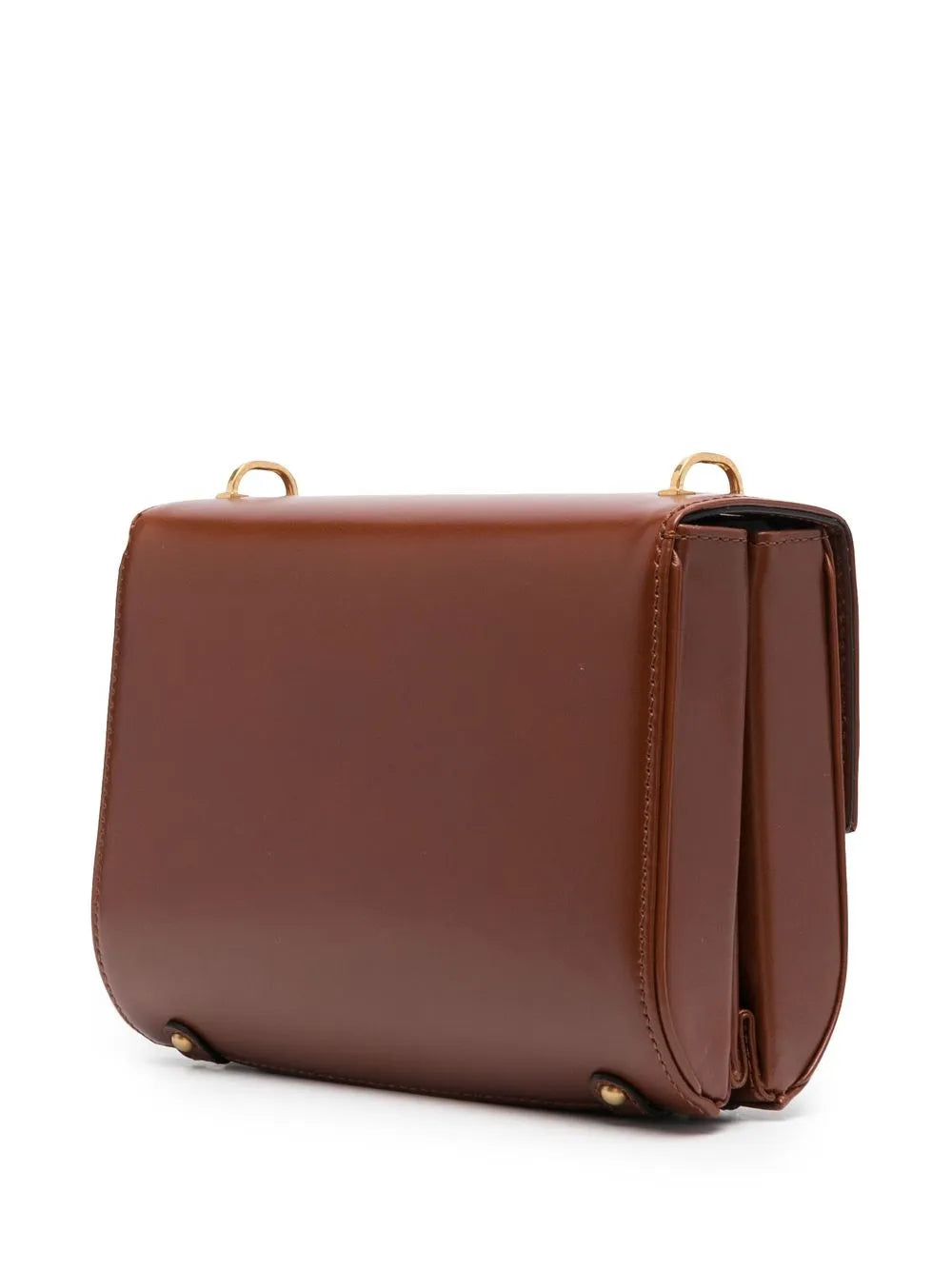 Valentino Garavani Stud Sign Leather Shoulder Bag — Same as shown — Size One Size — Top View