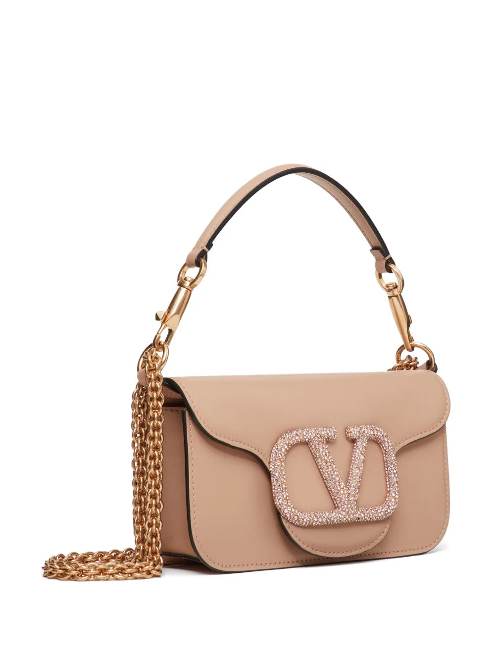 Valentino Garavani Small Loco Embellished Shoulder Bag — Same as shown — Size One Size — Top View