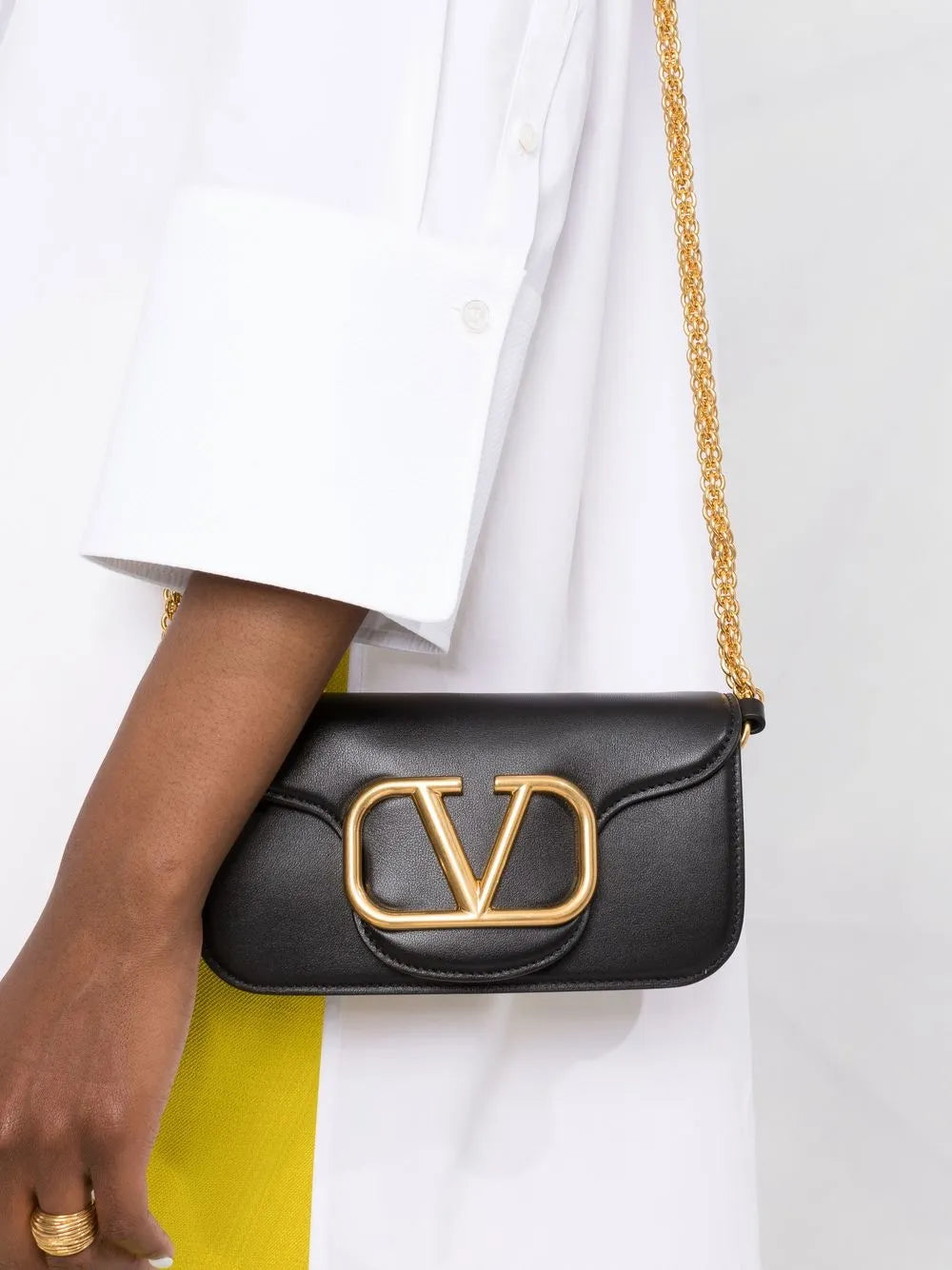 Valentino Garavani Small Loco Tote Bag — Same as shown — Size One Size — Back View