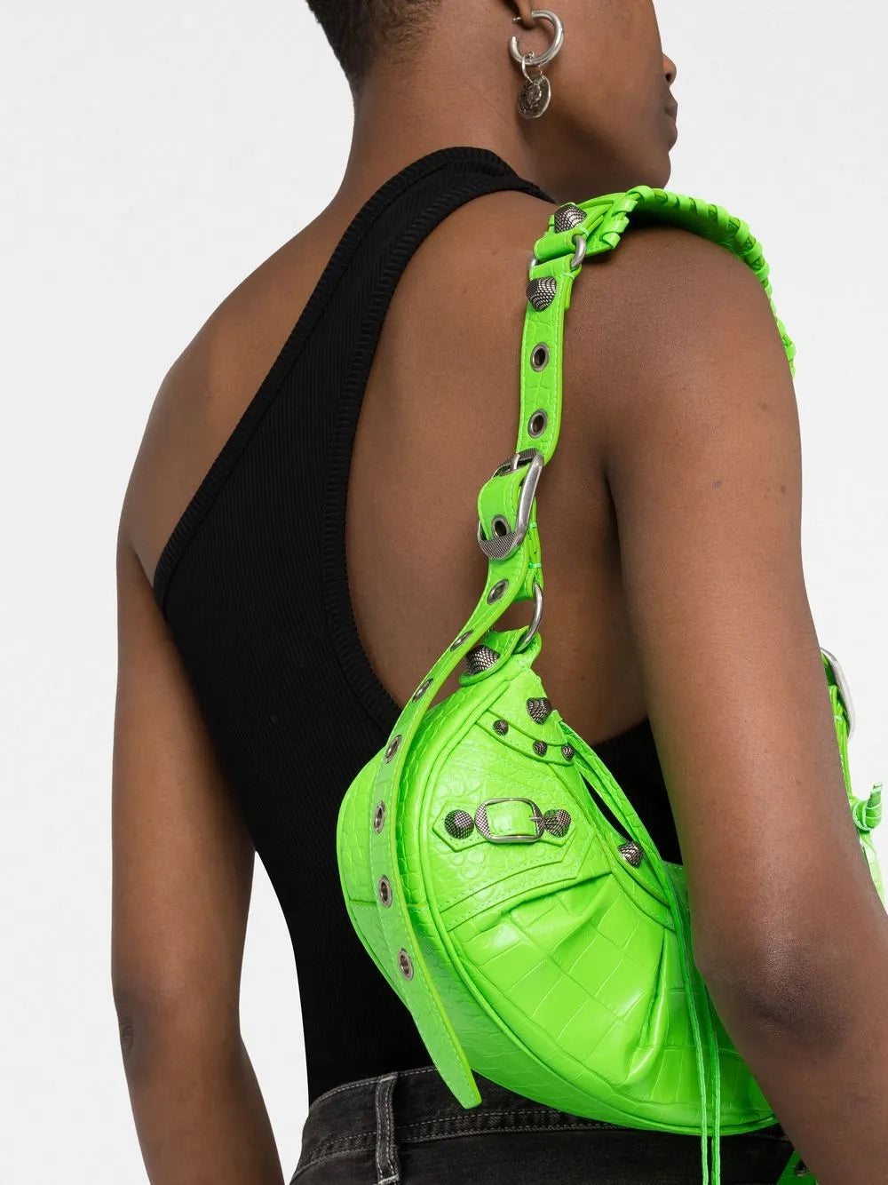 Balenciaga Xs Le Cagole Shoulder Bag — Same as shown — Size One Size — Back View