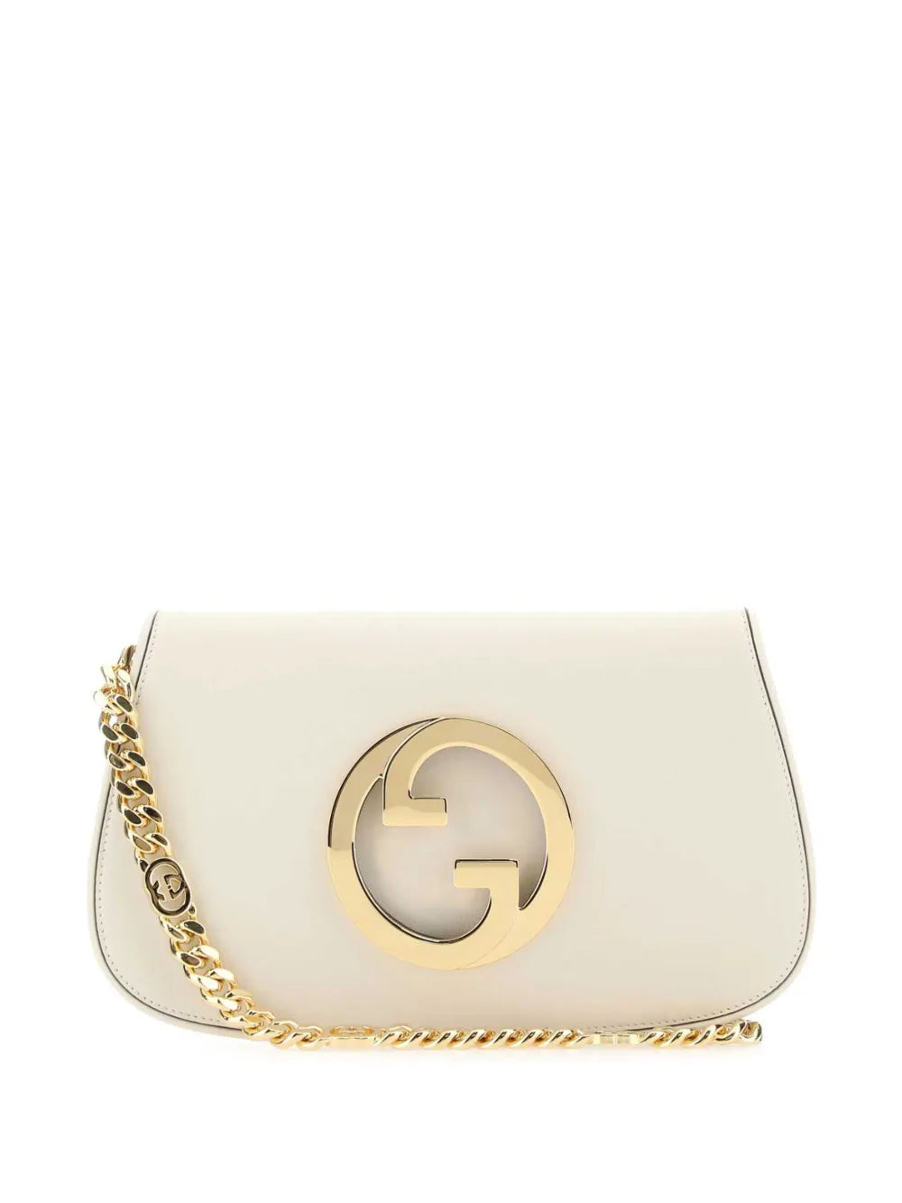 Gucci Blondie Leather Shoulder Bag — Same as shown — Size One Size — Front View
