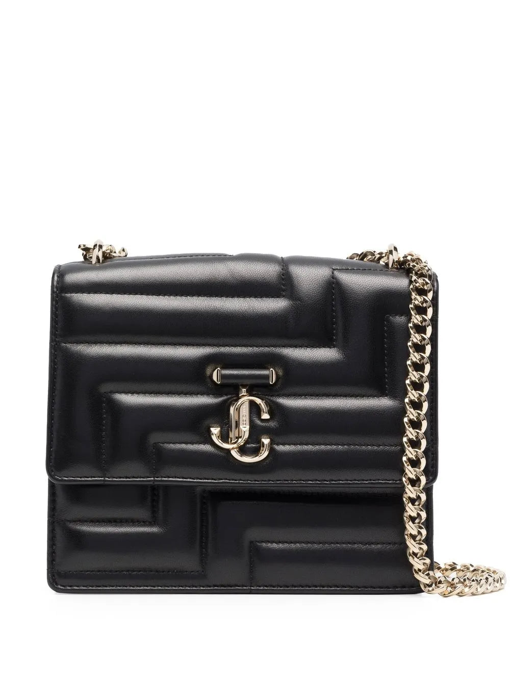 Jimmy Choo Avenue Quad Quilted Shoulder Bag — Same as shown — Size One Size — Front View