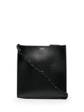 Jil Sander Logo Print Leather Shoulder Bag — Same as shown — Size One Size — Front View