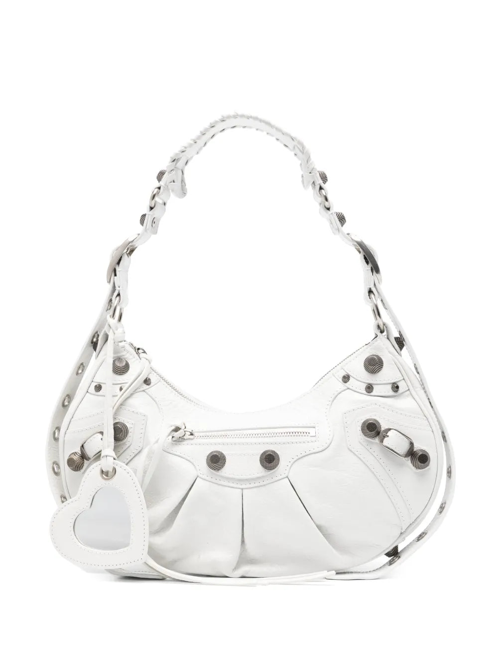 Balenciaga Le Cagole S Leather Shoulder Bag — Same as shown — Size One Size — Front View