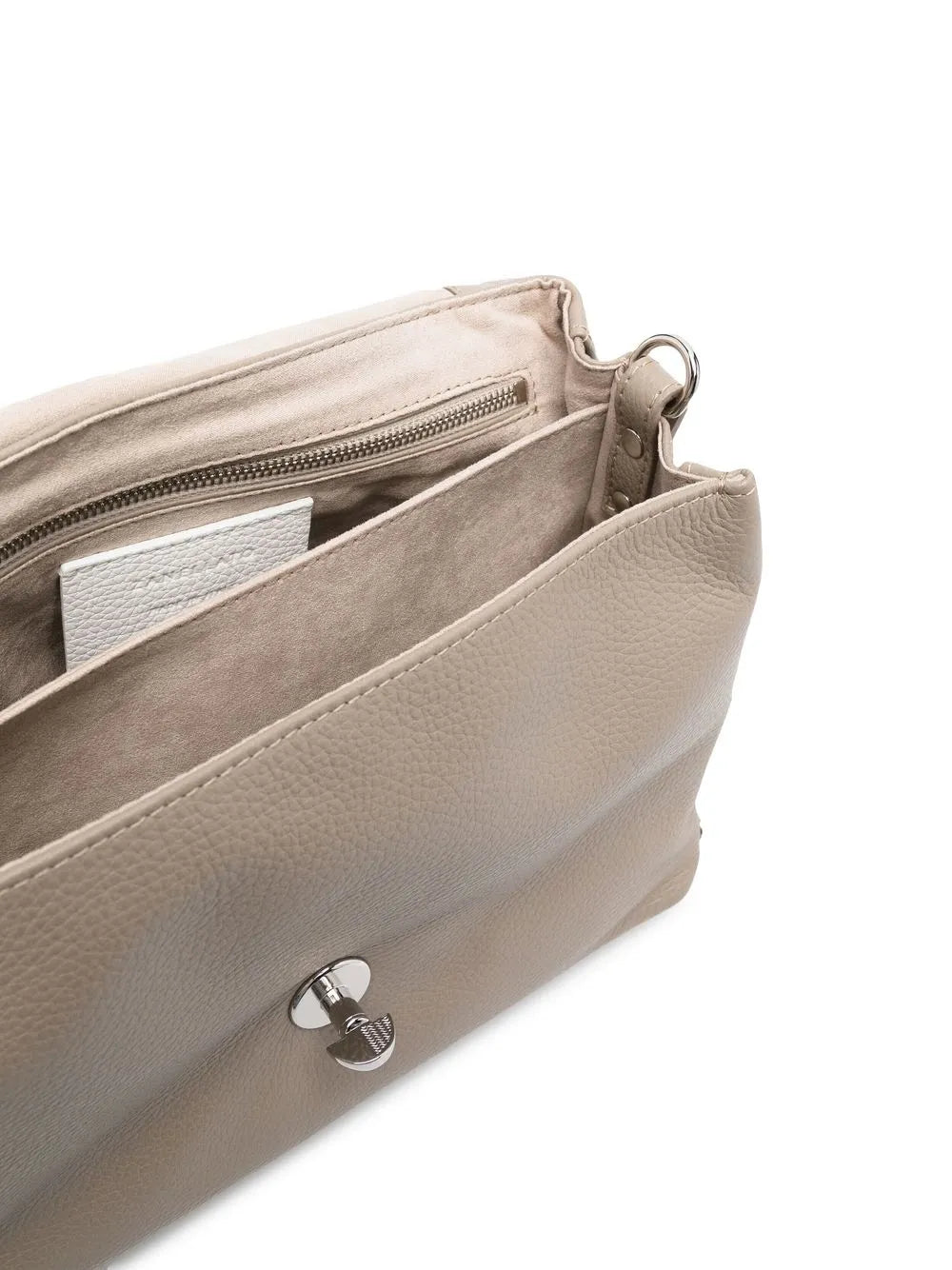 Zanellato Stud Detail Leather Shoulder Bag — Same as shown — Size One Size — Lifestyle View