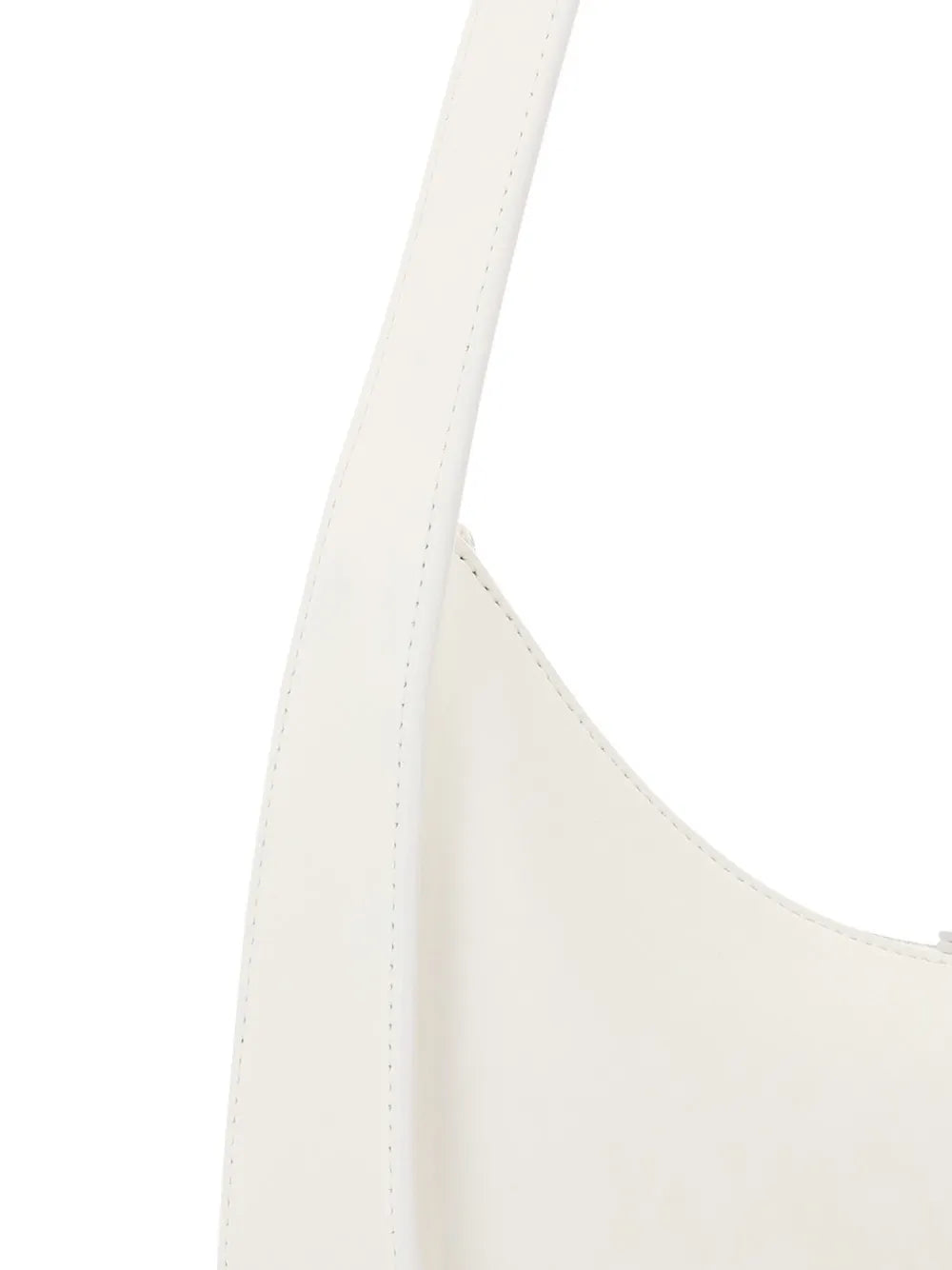 The Row Half Moon Leather Shoulder Bag — Same as shown — Size One Size — Top View