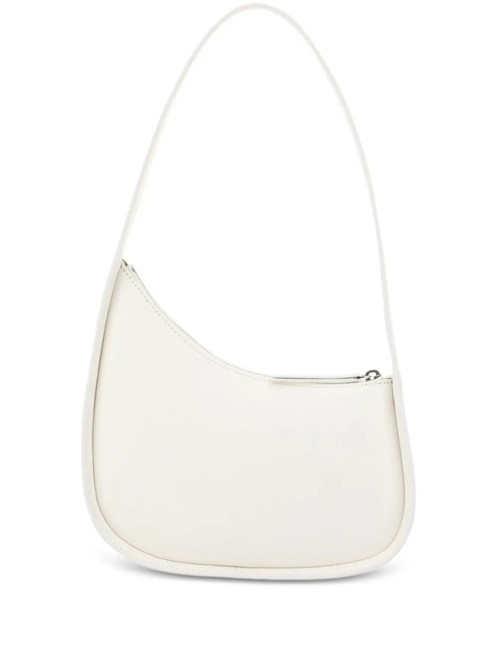 The Row Half Moon Leather Shoulder Bag — Same as shown — Size One Size — Front View