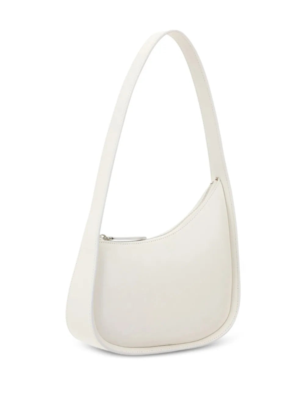 The Row Half Moon Leather Shoulder Bag — Same as shown — Size One Size — Side View