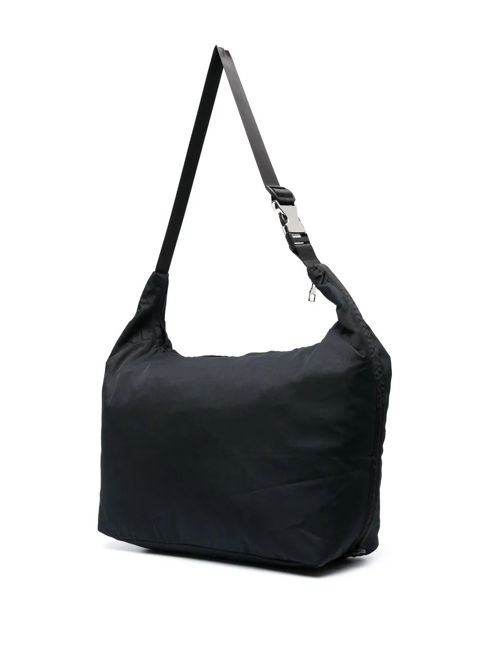Arcs Buckle Detail Shoulder Bag — Same as shown — Size One Size — Back View