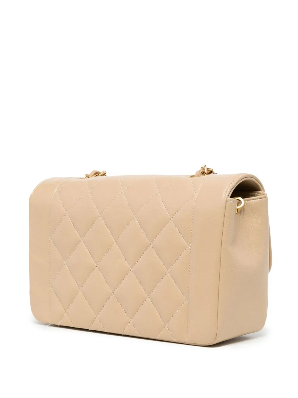 Chanel Pre Owned 1994 1996 Small Diana Shoulder Bag — Same as shown — Size One Size — Back View