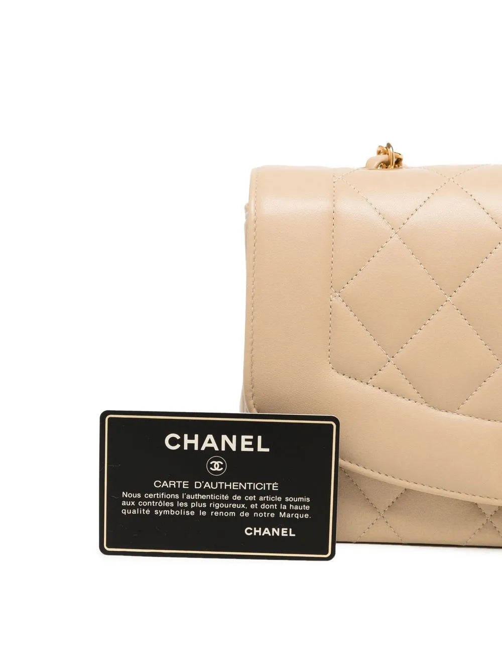 Chanel Pre Owned 1994 1996 Small Diana Shoulder Bag — Same as shown — Size One Size — Lifestyle View