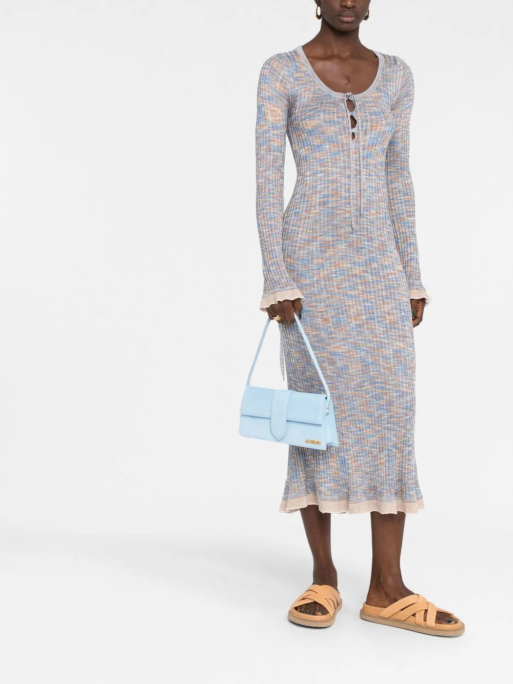 Jacquemus Le Bambino Long Shoulder Bag — Same as shown — Size One Size — Side View