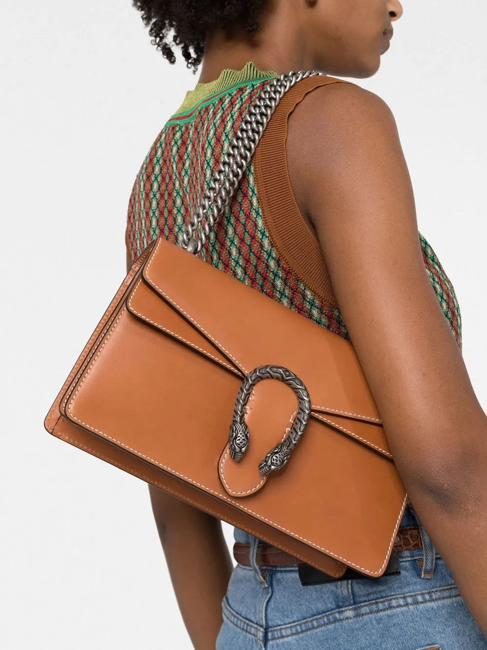 Gucci Small Dionysus Shoulder Bag — Same as shown — Size One Size — Back View