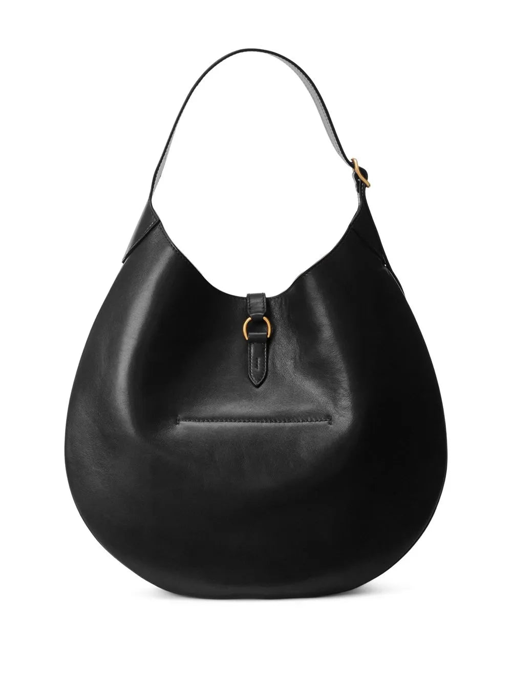 Polo Ralph Lauren Leather Shoulder Bag — Same as shown — Size One Size — Back View