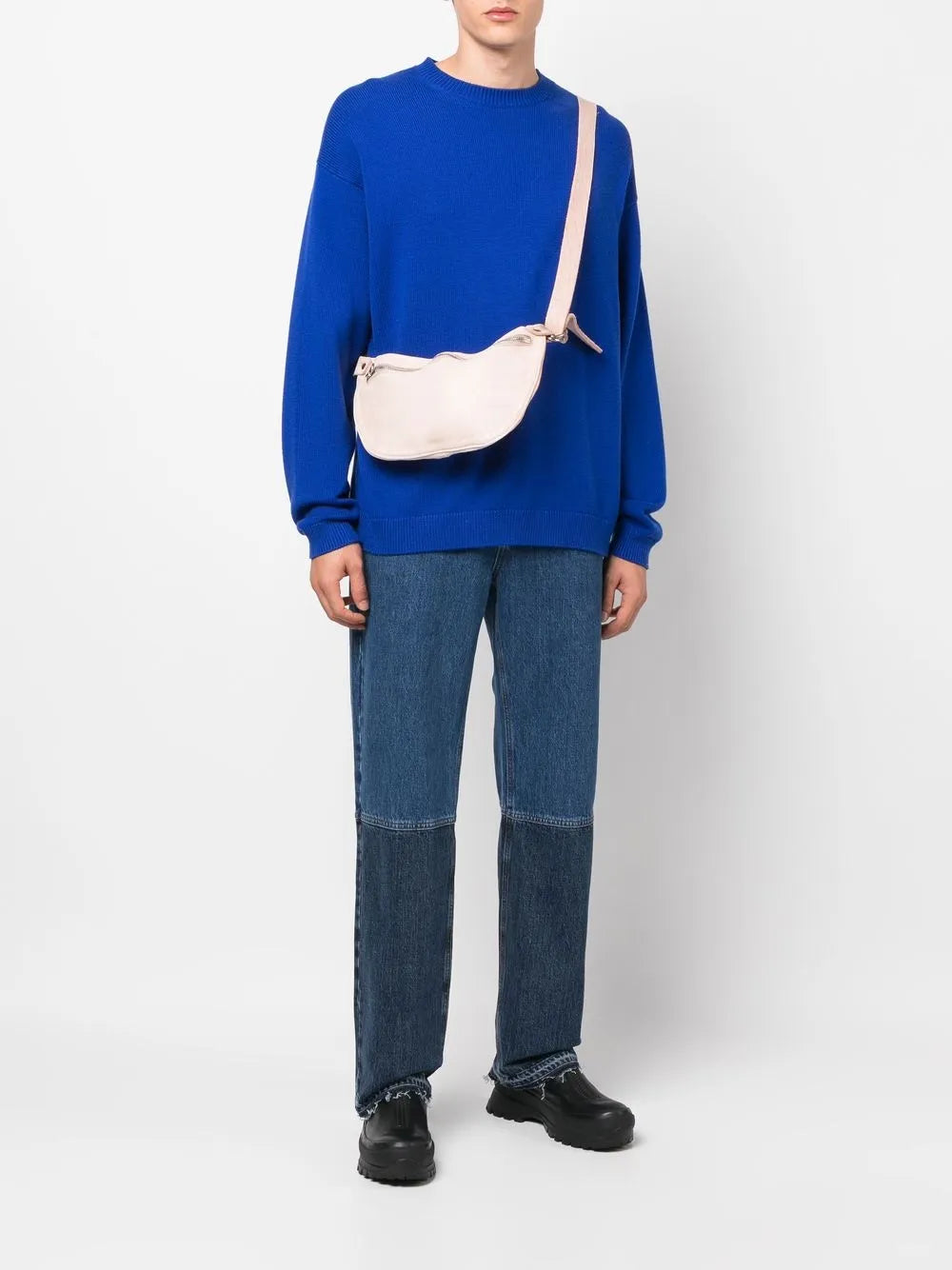 Guidi Small Q100 Shoulder Bag — Same as shown — Size One Size — Side View