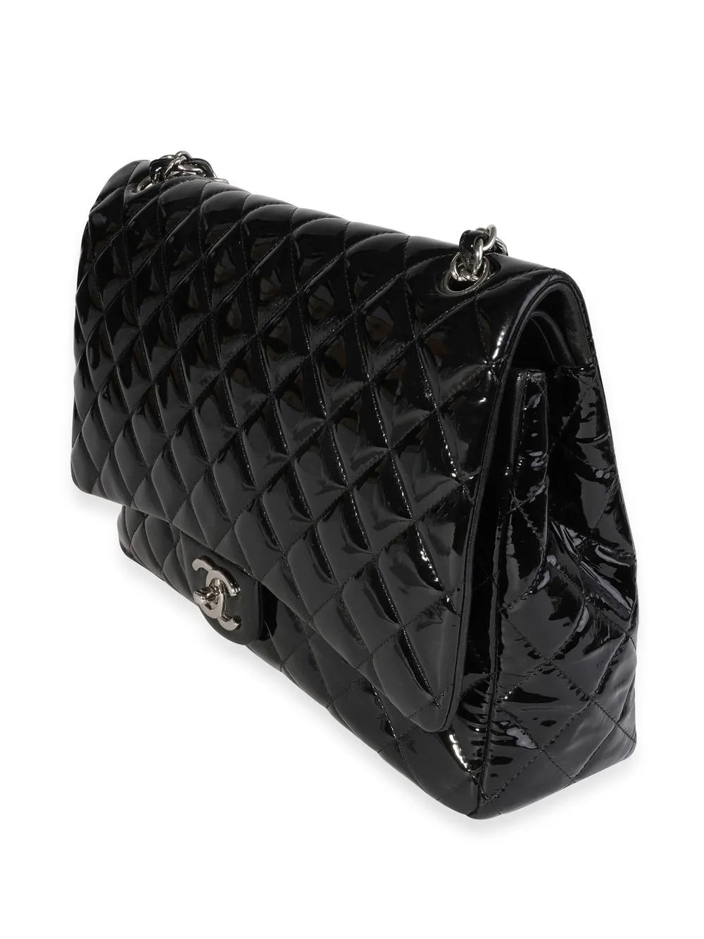 Chanel Pre Owned 2011 Double Flap Shoulder Bag — Same as shown — Size One Size — Back View