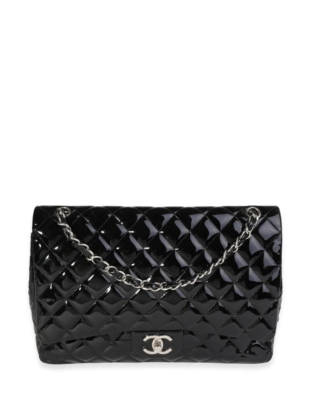 Chanel Pre Owned 2011 Double Flap Shoulder Bag — Same as shown — Size One Size — Front View