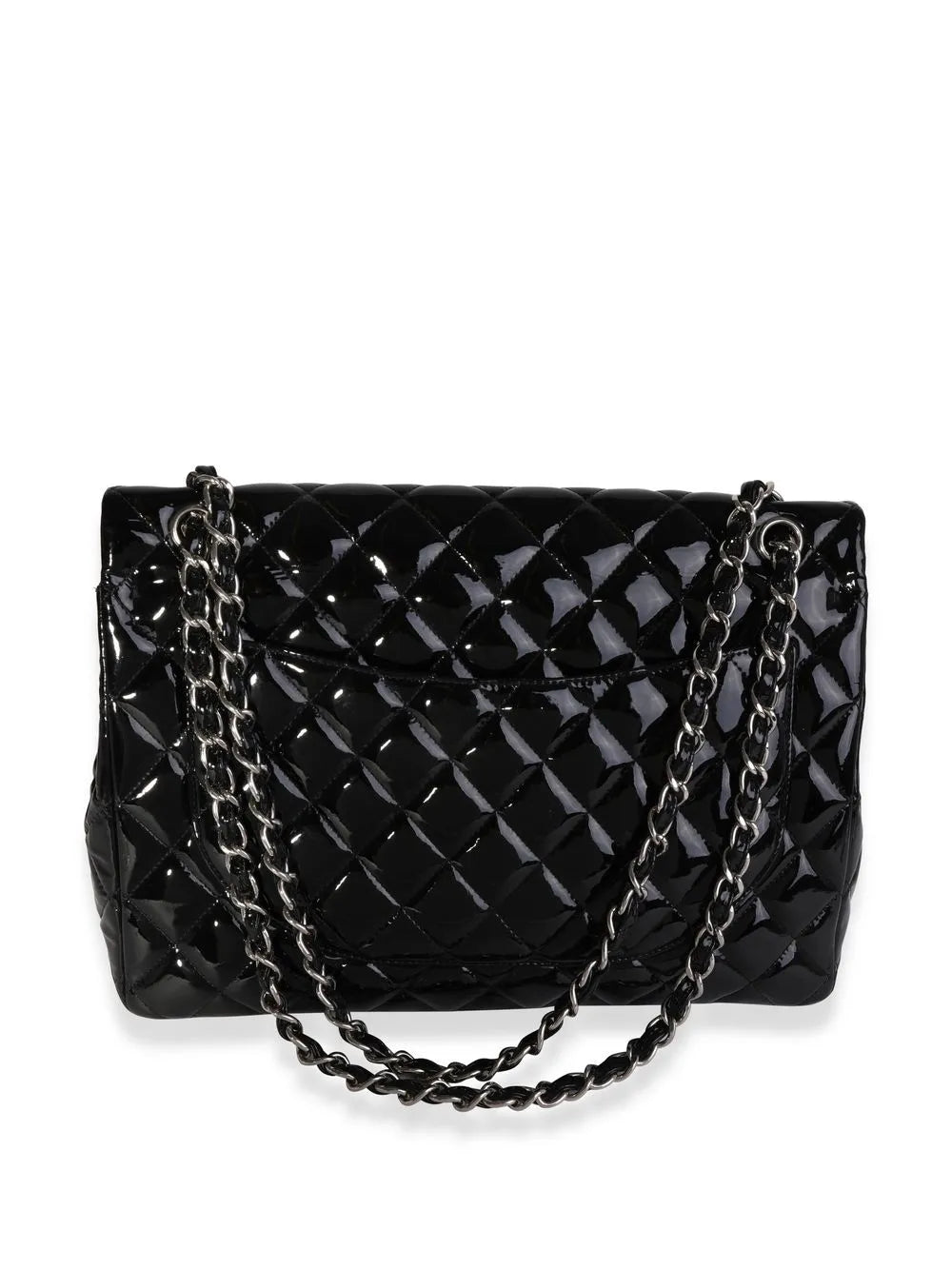 Chanel Pre Owned 2011 Double Flap Shoulder Bag — Same as shown — Size One Size — Side View