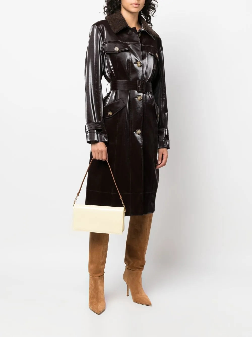 Saint Laurent Le Monogramme 99 Shoulder Bag — Same as shown — Size One Size — Side View