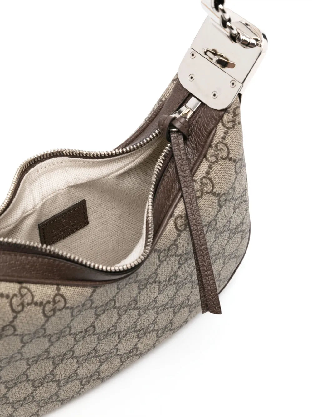 Gucci Small Attache Shoulder Bag — Same as shown — Size One Size — Detail View