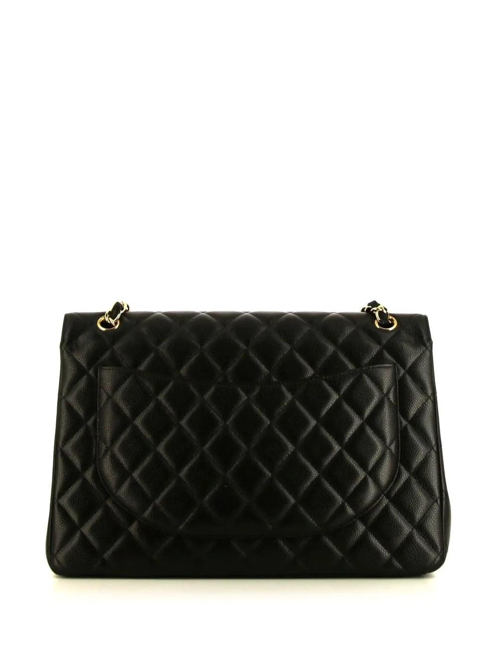 Chanel Pre Owned Timeless Jumbo Classic Flap Shoulder Bag — Same as shown — Size One Size — Side View