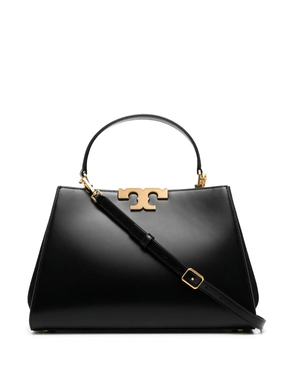 Tory Burch Eleanor Leather Satchel Bag — Same as shown — Size One Size — Front View