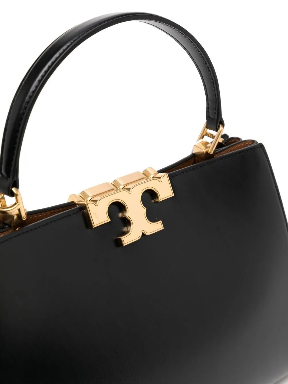 Tory Burch Eleanor Leather Satchel Bag — Same as shown — Size One Size — Top View