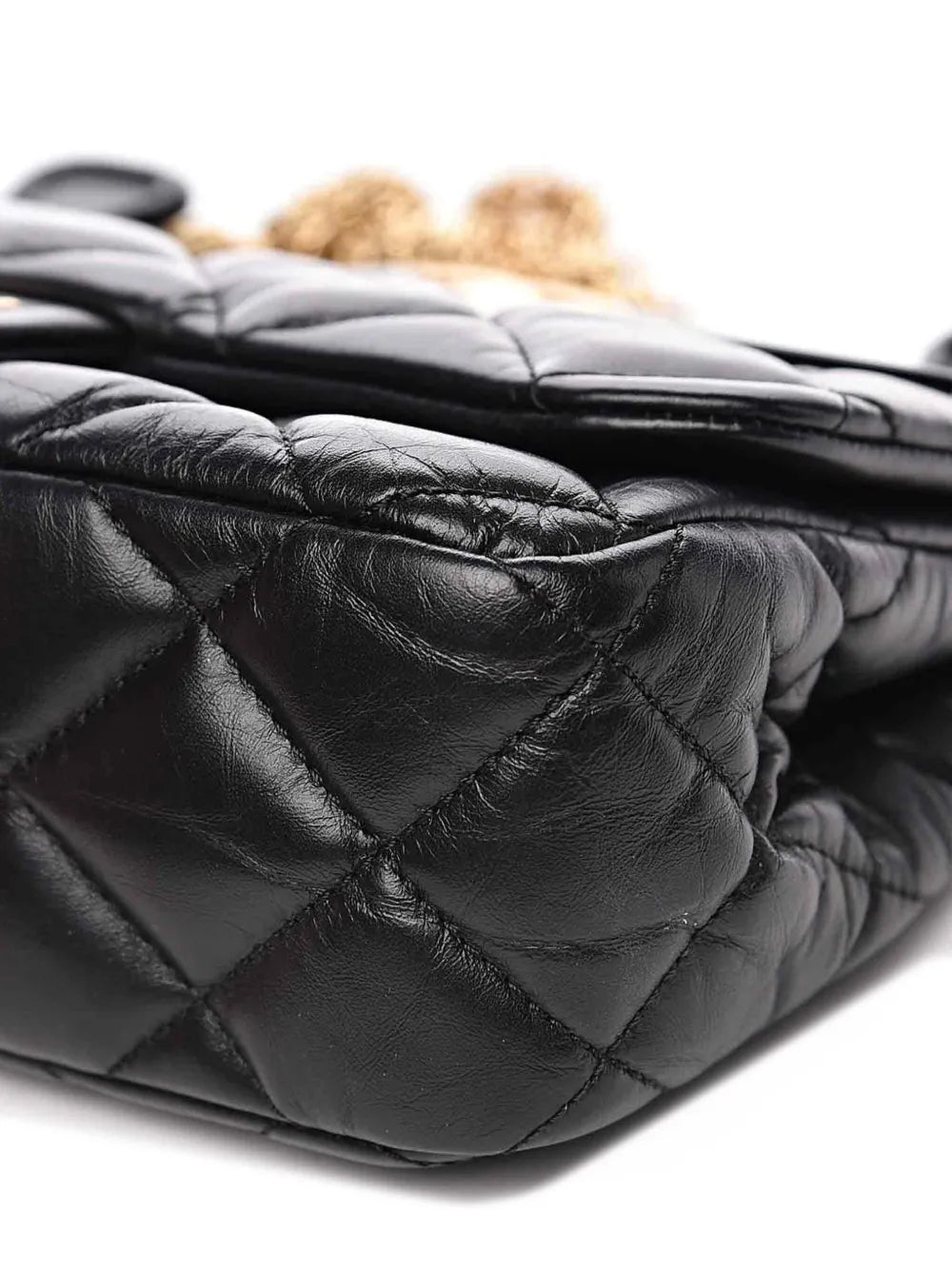 Chanel Pre Owned 2016 Small 255 Reissue Flap Hanger Shoulder Bag — Same as shown — Size One Size — Top View