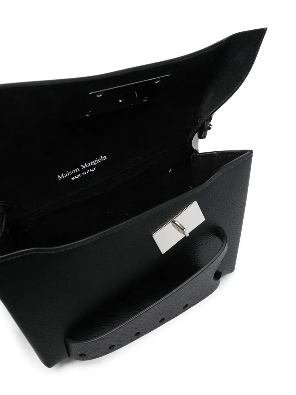 Maison Margiela Snatched Leather Shoulder Bag — Same as shown — Size One Size — Detail View
