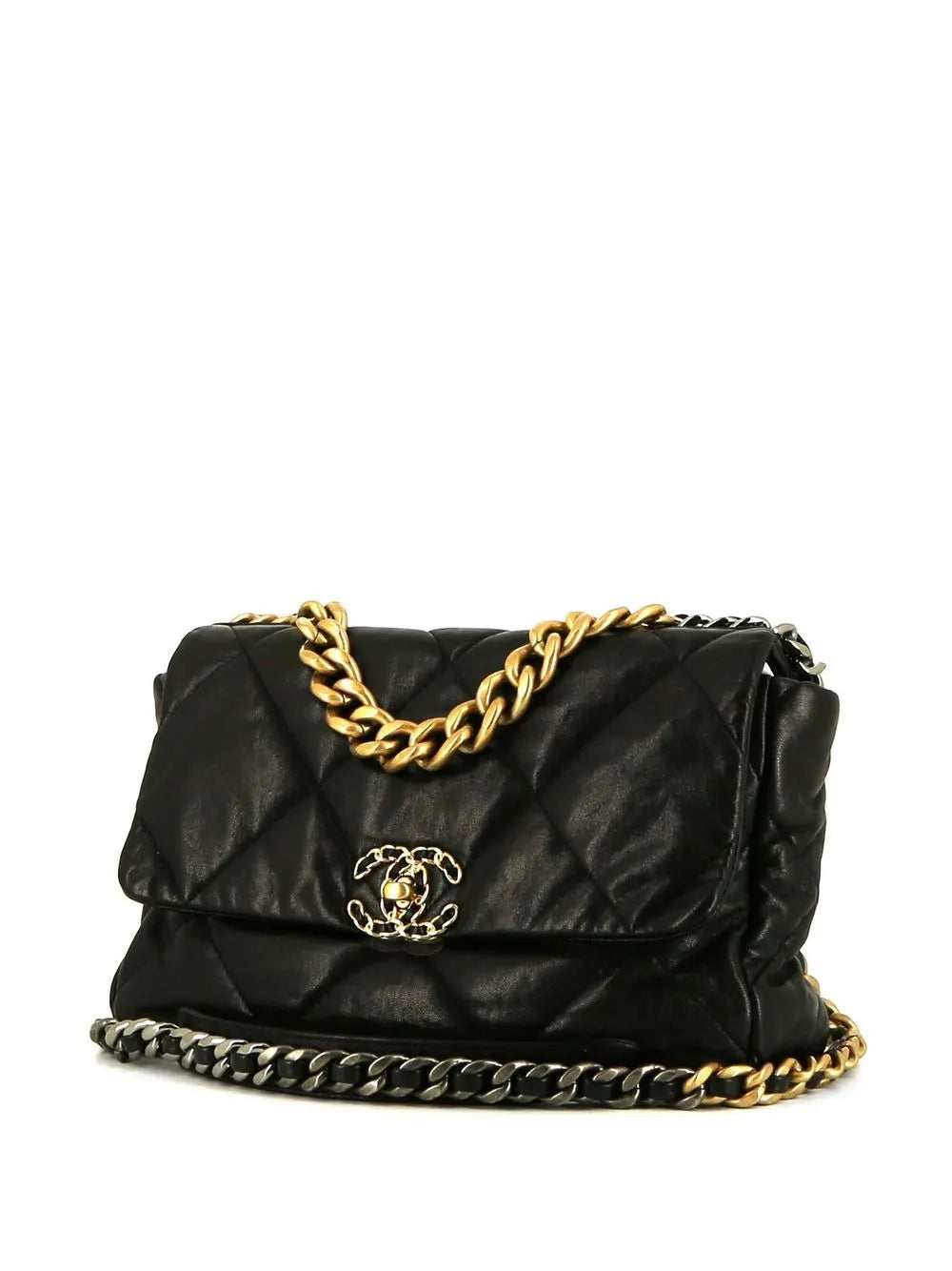 Chanel Pre Owned 2020 19 Shoulder Bag — Same as shown — Size One Size — Back View
