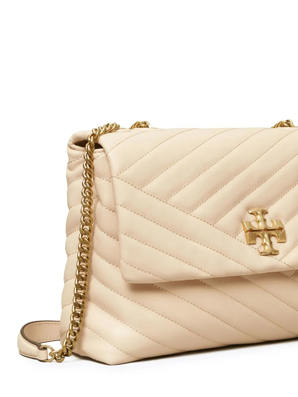 Tory Burch Kira Chevron Convertible Shoulder Bag — Same as shown — Size One Size — Top View