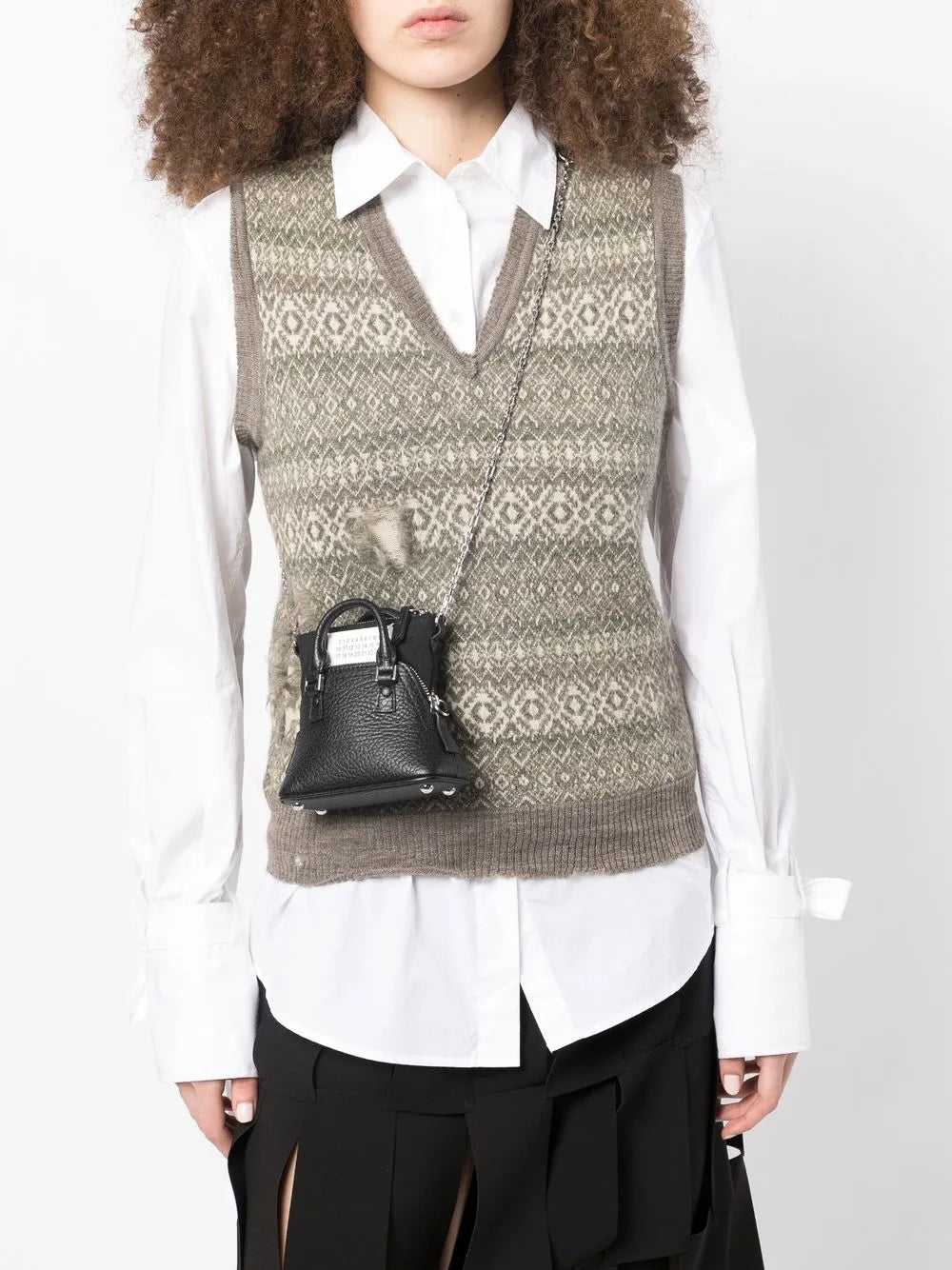 Maison Margiela 5Ac Classique Baby Crossbody Bag — Same as shown — Size One Size — Side View