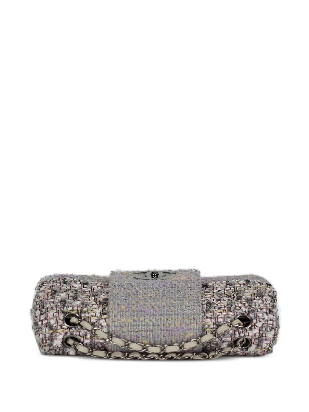 Chanel Pre Owned 2004 Jumbo Tweed Classic Flap Shoulder Bag — Same as shown — Size One Size — Side View