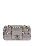 Chanel Pre Owned 2004 Jumbo Tweed Classic Flap Shoulder Bag — Same as shown — Size One Size — Front View