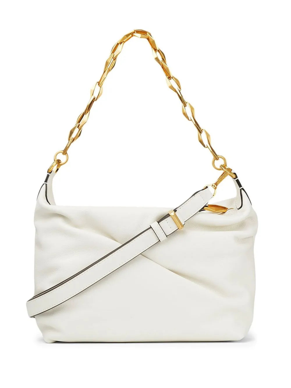 Jimmy Choo Diamond Soft Hobo Shoulder Bag — Same as shown — Size One Size — Back View