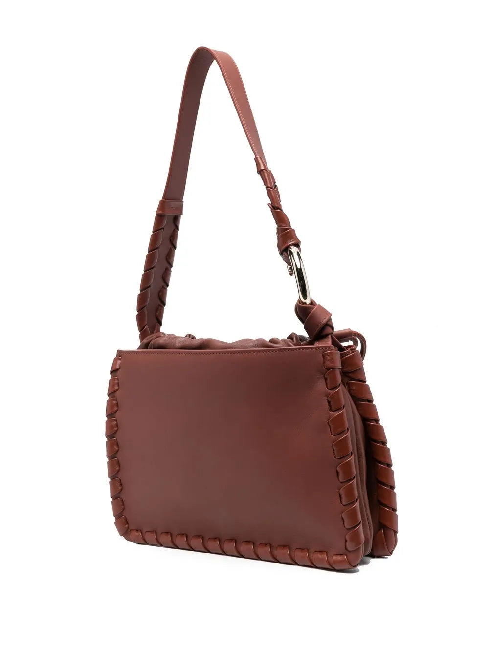 Chloe Tess Leather Shoulder Bag — Same as shown — Size One Size — Back View