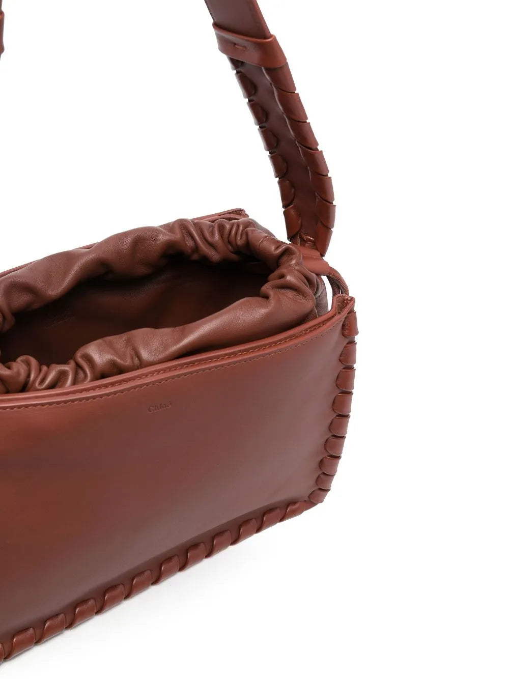 Chloe Tess Leather Shoulder Bag — Same as shown — Size One Size — Detail View