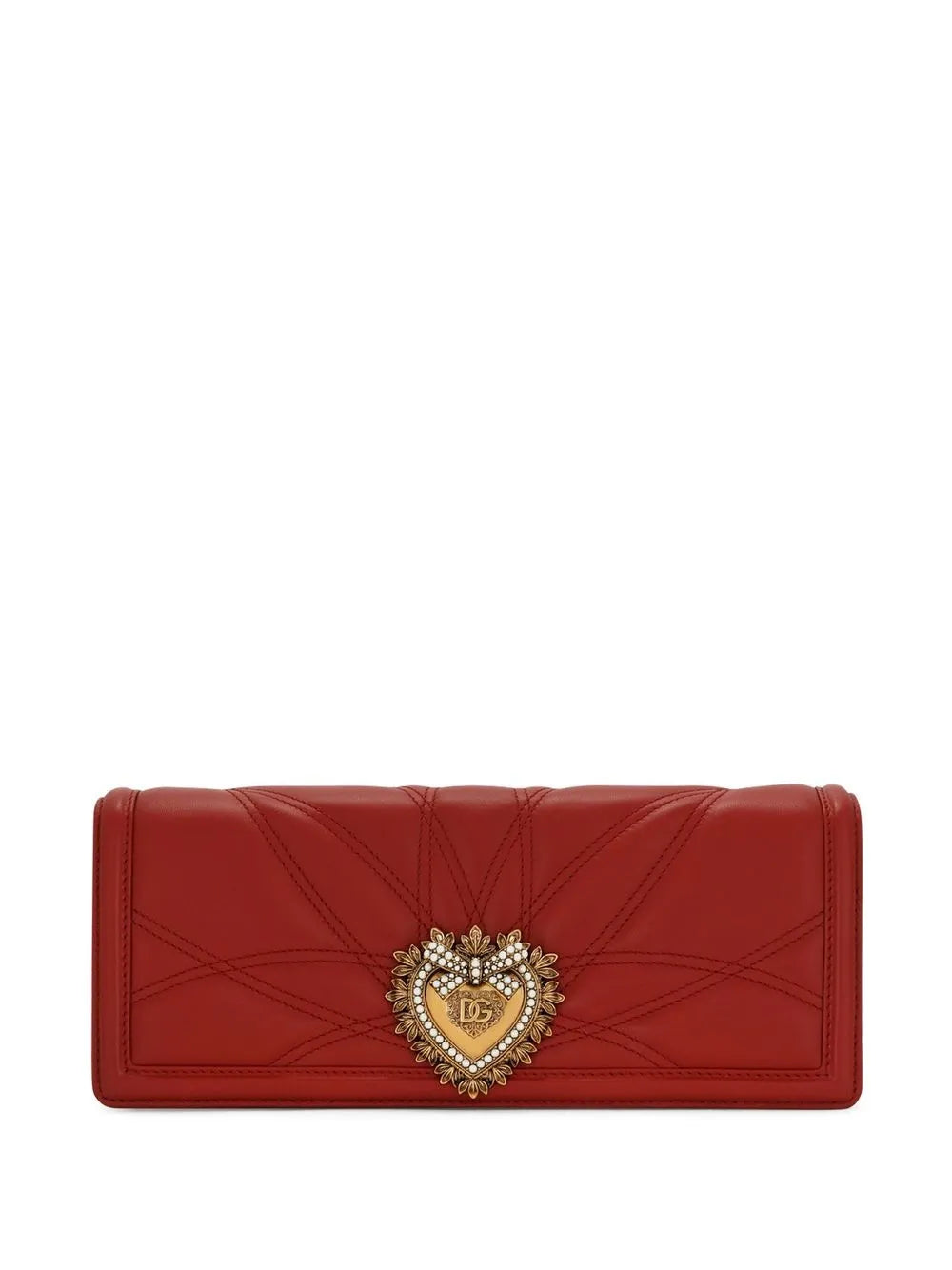 Dolce Gabbana Devotion Quilted Shoulder Bag — Same as shown — Size One Size — Front View