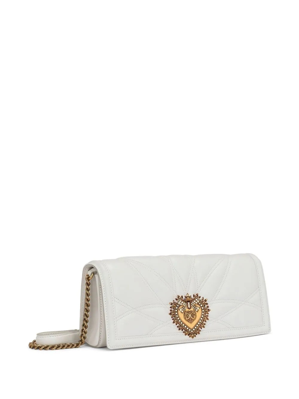 Dolce Gabbana Devotion Quilted Shoulder Bag — Same as shown — Size One Size — Top View