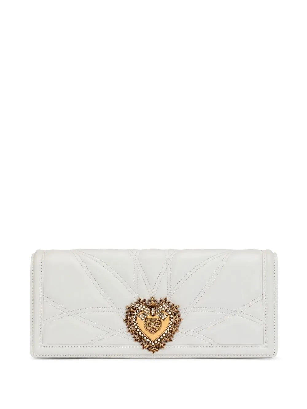 Dolce Gabbana Devotion Quilted Shoulder Bag — Same as shown — Size One Size — Front View