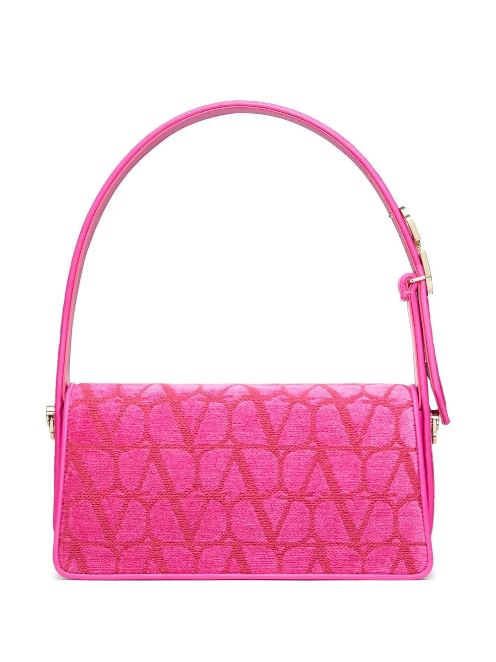 Valentino Garavani La Petit Deuxieme Toile Iconographe Shoulder Bag — Same as shown — Size One Size — Back View