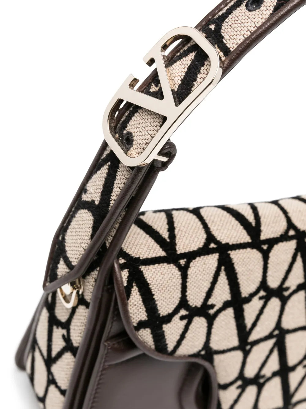 Valentino Garavani Le Grand Deuxieme Toile Iconographe Shoulder Bag — Same as shown — Size One Size — Top View