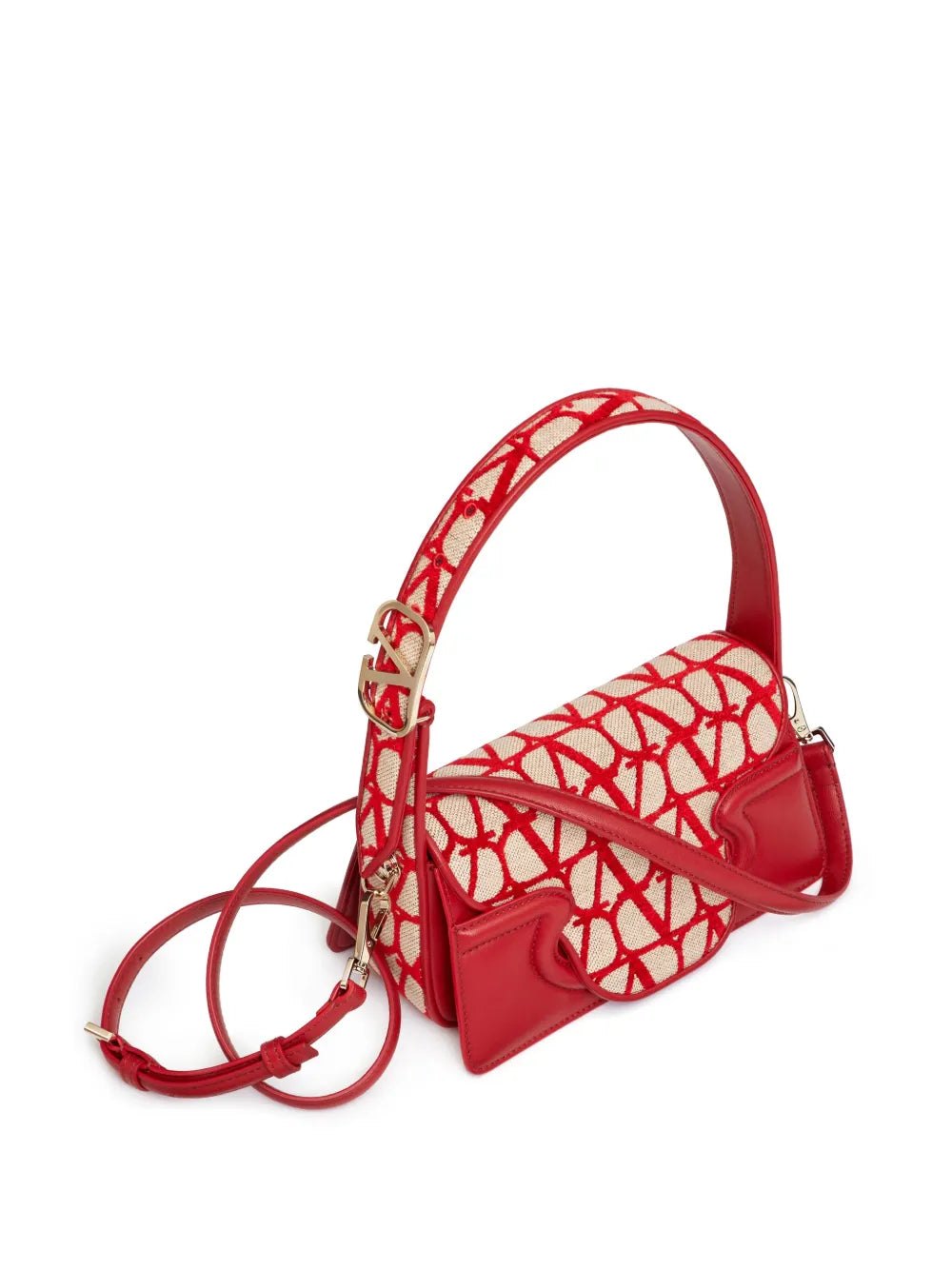 Valentino Garavani La Petit Deuxieme Toile Iconographe Shoulder Bag — Same as shown — Size One Size — Detail View