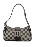 Misbhv Logo Pattern Print Shoulder Bag — Same as shown — Size One Size — Front View