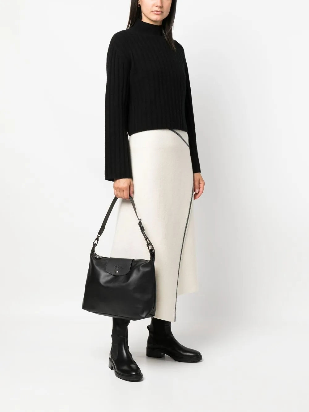 Longchamp Le Pliage Shoulder Bag — Same as shown — Size One Size — Side View