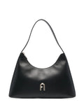 Furla Logo Plaque Leather Shoulder Bag — Same as shown — Size One Size — Front View
