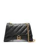 Balenciaga Crush Quilted Shoulder Bag — Same as shown — Size One Size — Front View