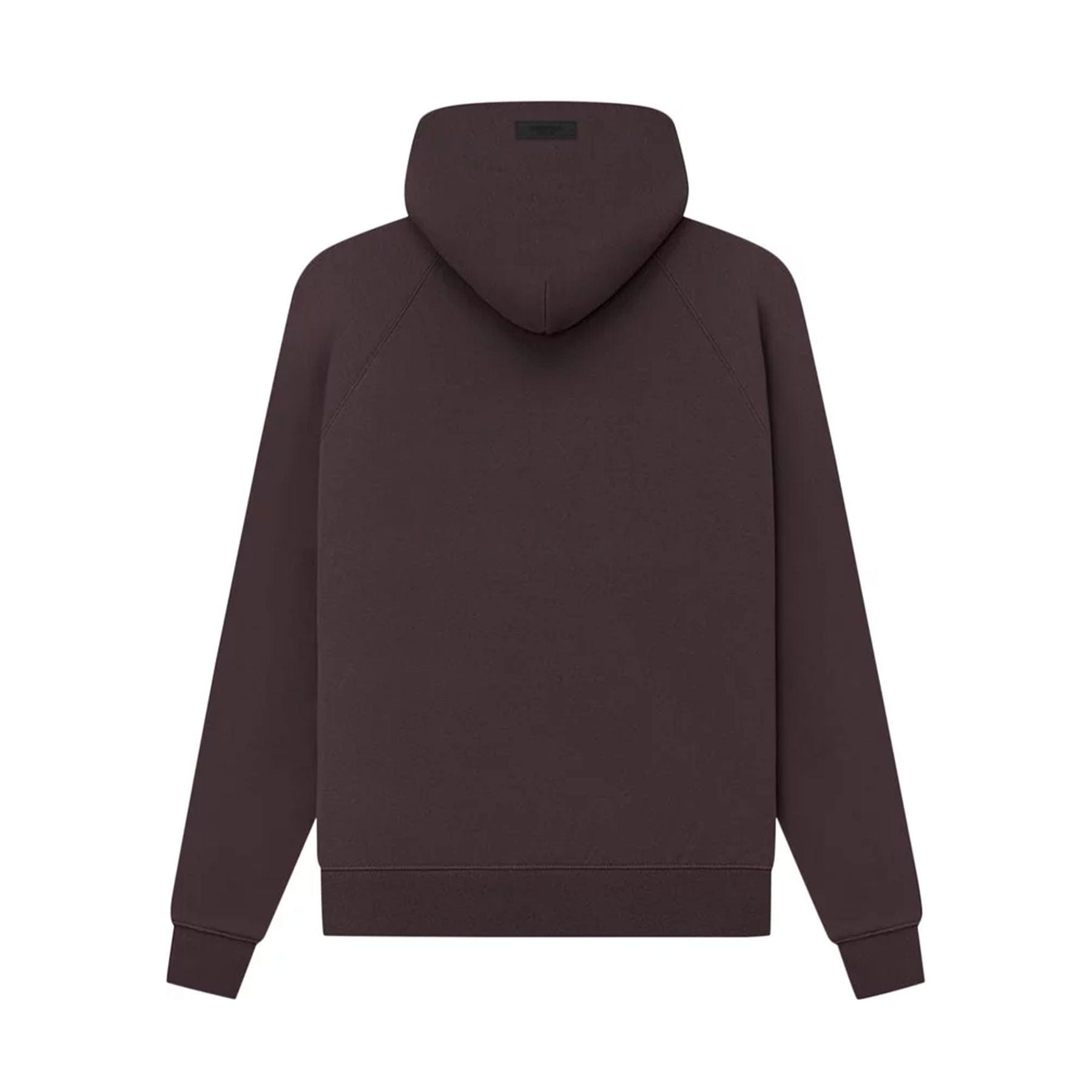 Fear of God Essentials Hoodie 'Plum' — XXS — Side View