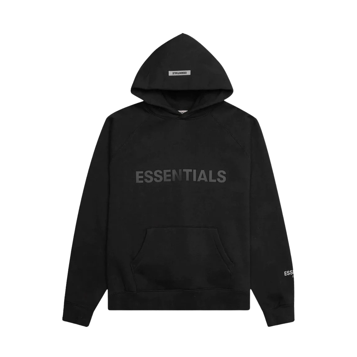 Fear of God Essentials Pullover Hoodie 'Strech Limo' — XXS — Front View