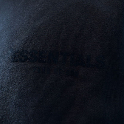 Fear of God Essentials Relaxed Hoodie 'Stretch Limo' — XXS — Top View